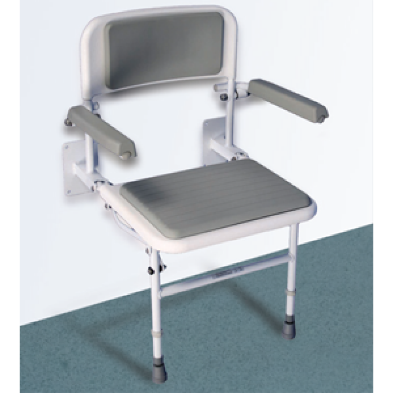 Easa Wall Mounted Shower Seat With Arms Davies Easa Wall Mounted Shower Seat With Arms Accessories