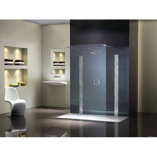 Flair Double Entry Wetroom Screen Shower Doors & Enclosures