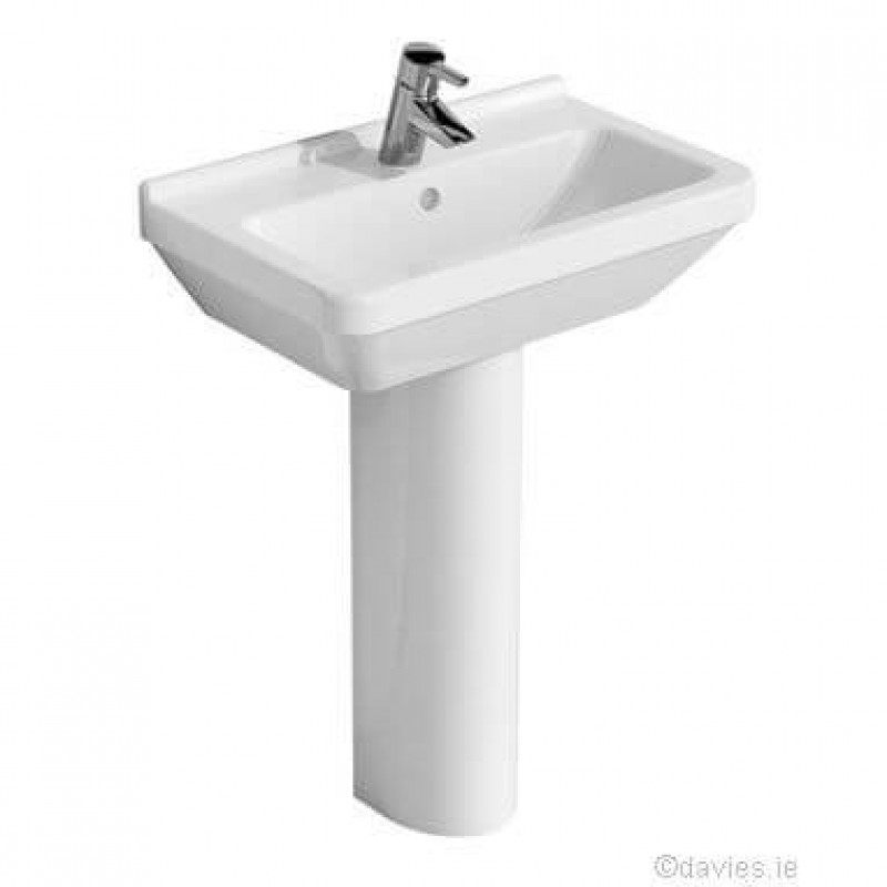 Pedestal Basin Vitra S50 Sqr 55cm 1th