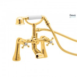 Tudor Gold Bath Shower Mixer