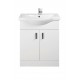 Davies 65cm White Vanity Unit Classic Basin