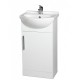 Davies 45cm White Vanity Unit Classic Basin Davies 45cm White Vanity Unit Classic Basin