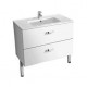 Roca Unik 80cm White Vanity Unit Roca Unik 80cm White Vanity Unit