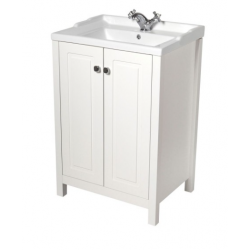 Kingston 60cm Chalk White Vanity Unit