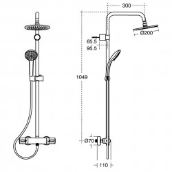 Ceratherm 100 Shower Pack