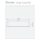 Encore Single Towel Rail Encore Single Towel Rail