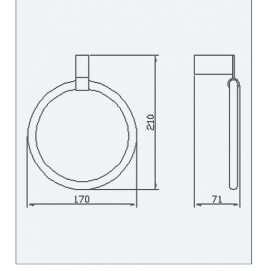 Encore Towel Ring