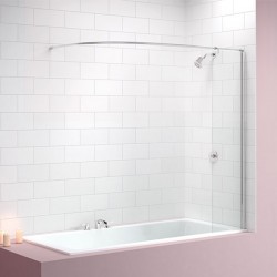 Merlyn MB5 Curtain Rail Bath Screen