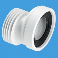 Offset Pan Connector White