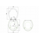 Burlington Oak Wooden Seat & Cover Burlington Oak Wooden Seat & Cover