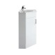 Davies Corner Vanity Unit White Davies Corner Vanity Unit White