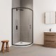 Verve Black One Door Quadrant 