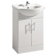 Davies 55cm White Vanity Unit Classic Basin Davies 55cm White Vanity Unit Classic Basin