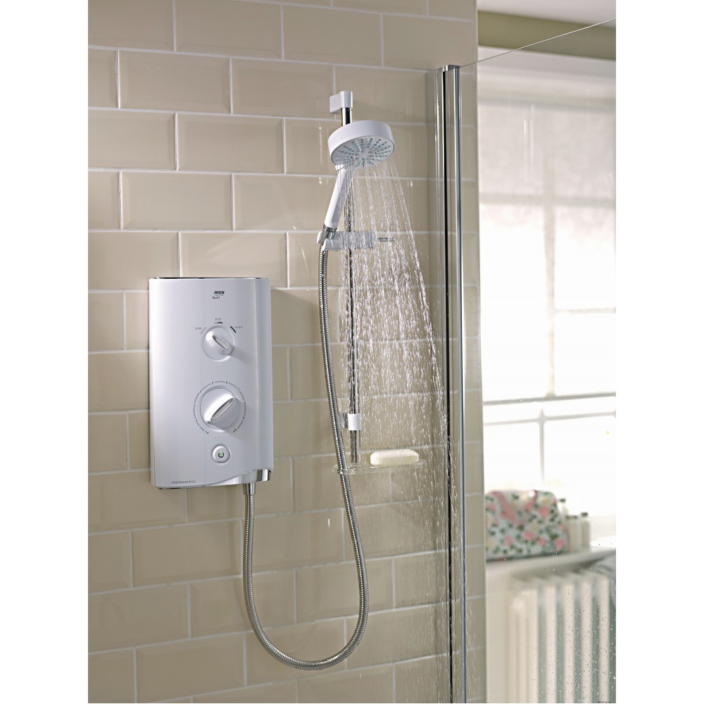 Mira Sport Thermostatic 9.8kw White