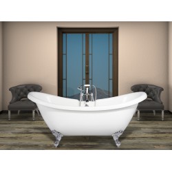 Traditional Style Freestanding Bath