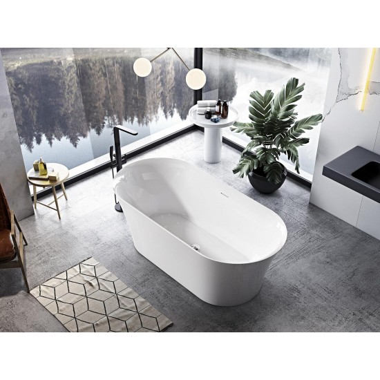 Swept Freestanding Bath