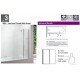 Merlyn Two Panel Bath Screen Chrome MB3