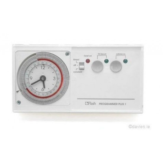Flash 24 Hour Time Clock c/w 1 Hour Boost 31005 Flash 24 Hour Time Clock c/w 1 Hour Boost 31005