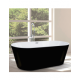 Signature Matt Black Freestanding Bath